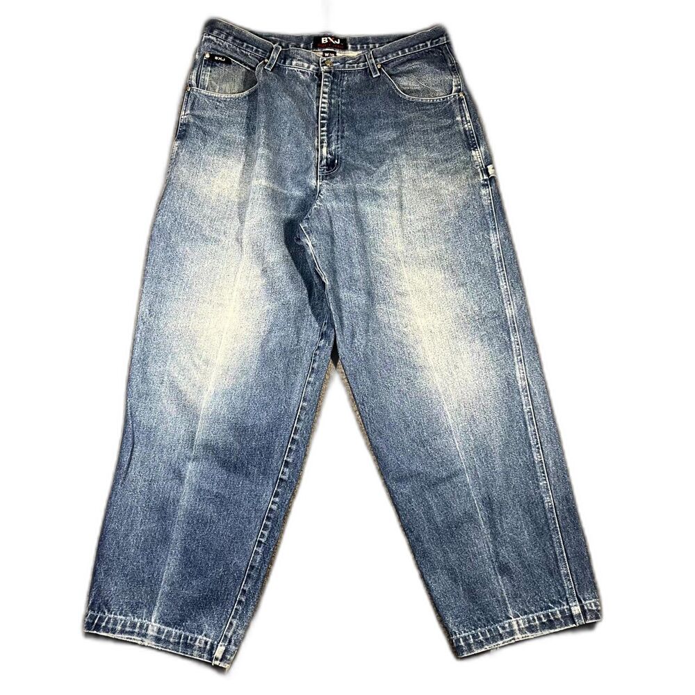 Boom-X Jeans 36x31.5 VTG 90s Baggy Hip Hop Streetwear Skater Y2K Denim Carpenter